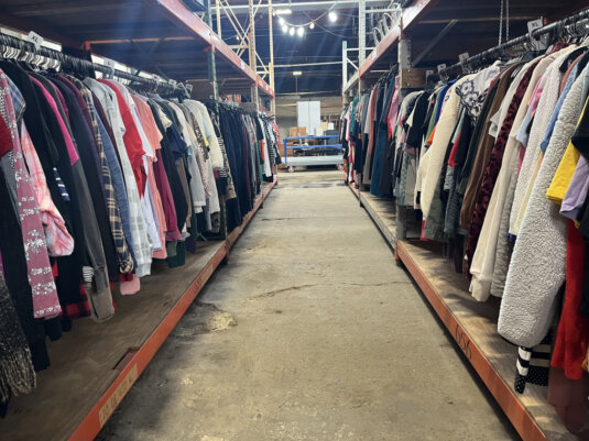 clothing racks